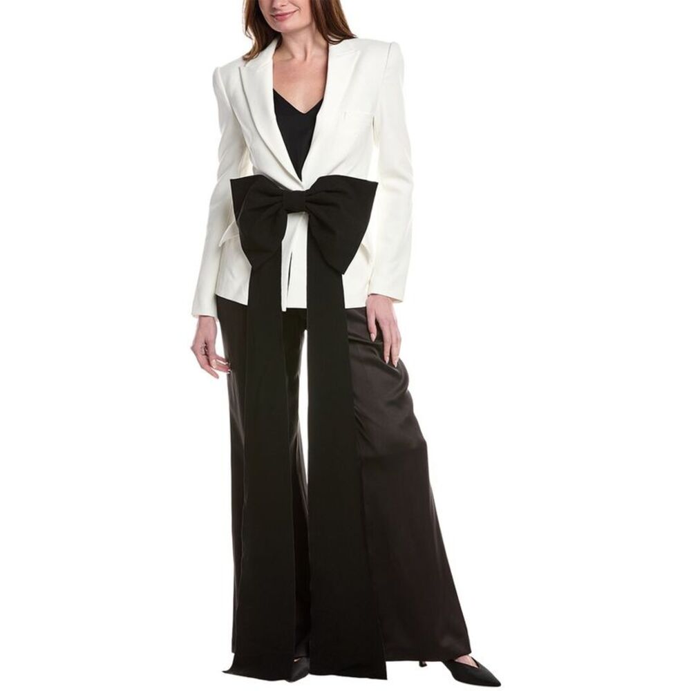 Sans Faff Womens  Sloan Structured Blazer, White